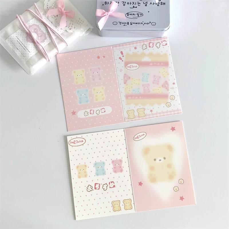 10 Pcs/Pack Korean Style Kpop Photo Card Back Packaging Card Set Packaging Sell Album Idol Photo Gift Package Card Supplies