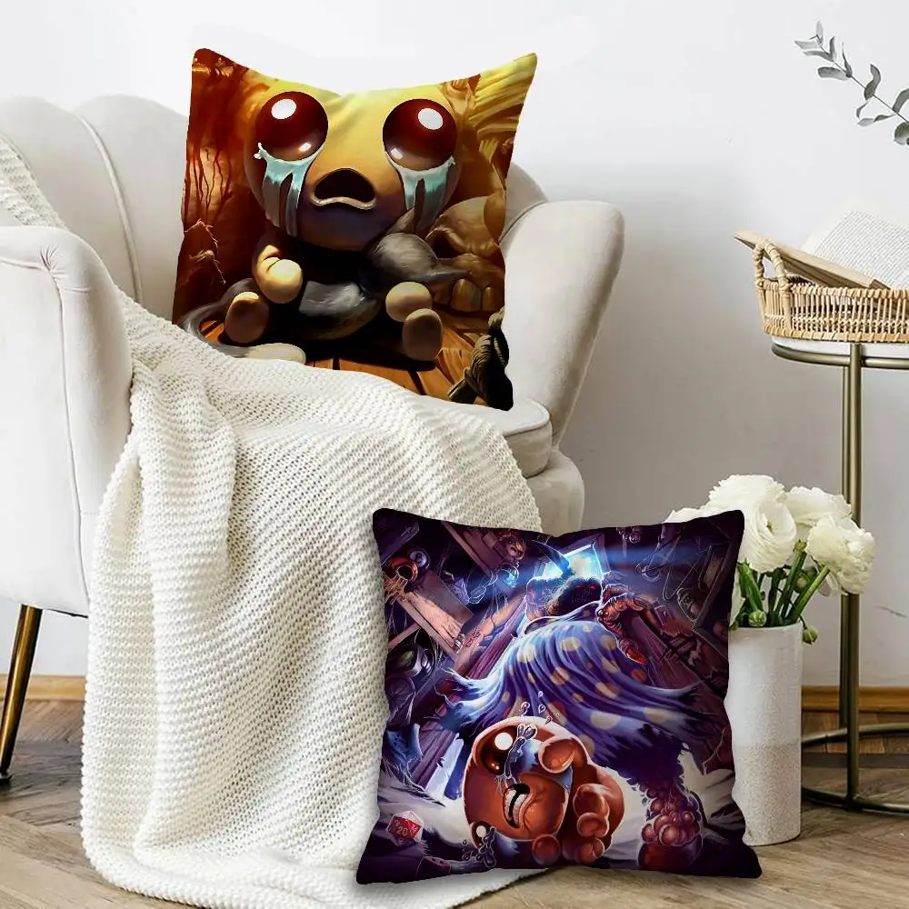 Binding Of Isaac Anime Maple Design Cushion Cover Happy Autumn Harvest decor Holiday Decorati Pillow Cover