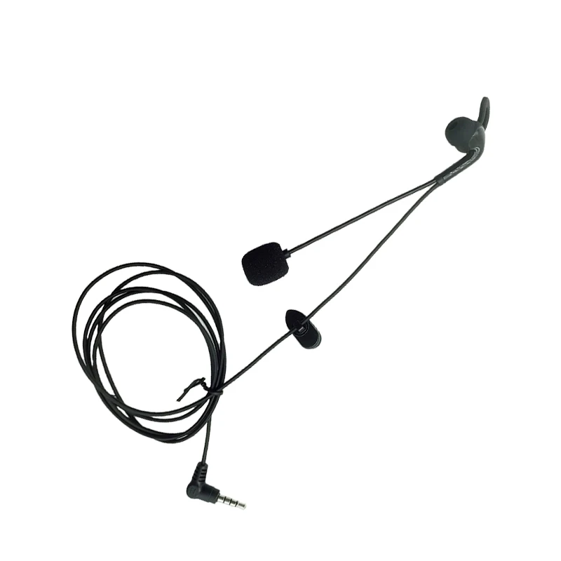 1PC 3.5mm Plug In Ear Headphones Suitable For FBIM V6 V6C V4 V4C Interphone Referee Headset Intercom