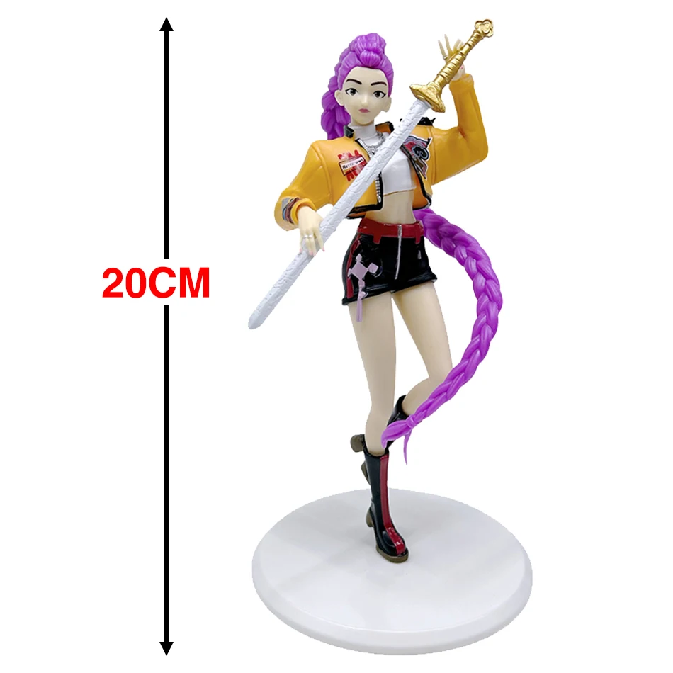 20cmアニメ玩具 デモンハンターズ ルミ フィギュア アクションスタンドアップスタイル フィギュア ドール PVCモデル コレクタブルスタチュー おもちゃ ギフト 在庫あり