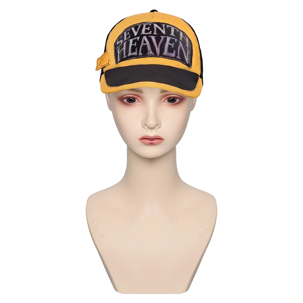 Tifa Cosplay Fantasy Hat rekwizyt akcesoria do kostiumów Anime gra Final Fantasy VII bejsbolówka damska kostium na Halloween