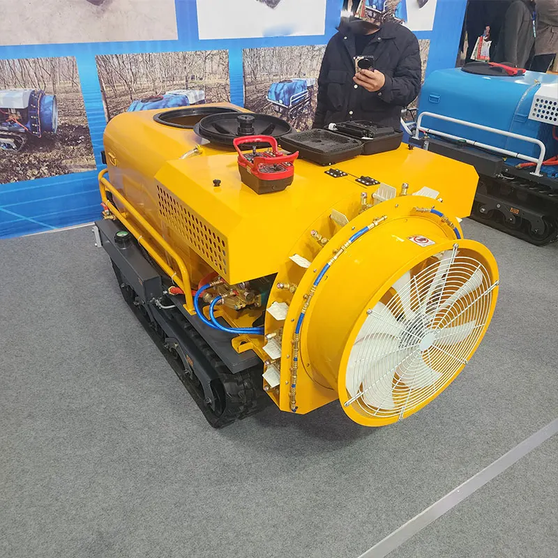 400L Agriculture/Garden Use Crawler Robot Remote Control Sprayer with Engine Pump High Safety Level 1 Year Warranty