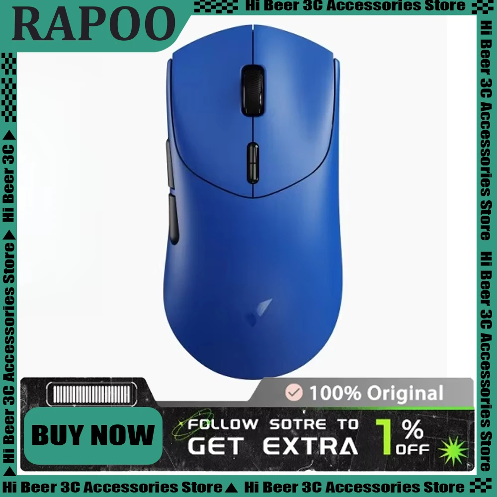 

New Rapoo VT7 VT3 Second Generation Dual 8K Wireless Dual Mode Gaming Mouse 45000DPI PAW 3398/3950 53g Lightweight Gamer Mice