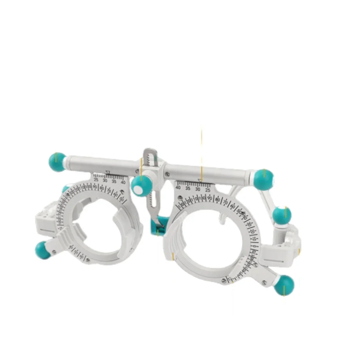 อุปกรณ์จักษุกรอบทดลองเลนส์แว่นตาออปติคอลปรับวัดทดลองกรอบ