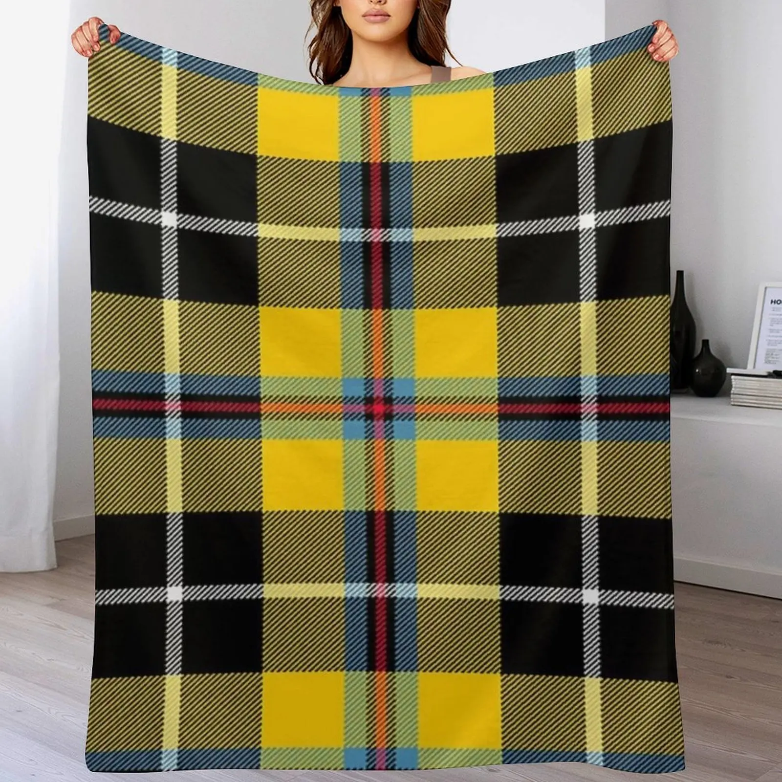 Cornish Tartan Throw Blanket Baby Hair Blankets