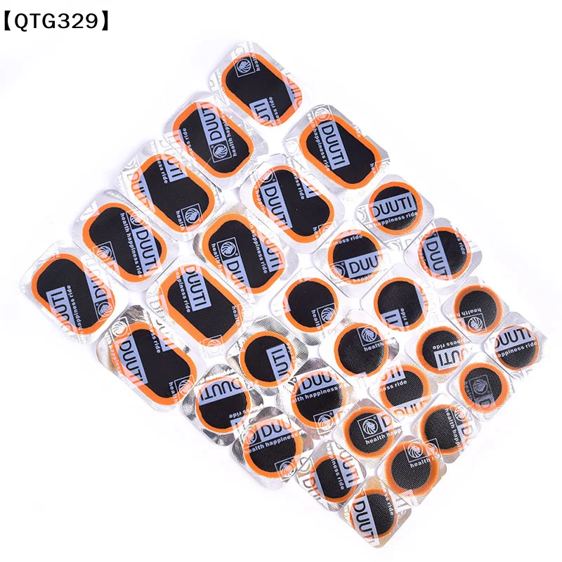 【QTG329】30pcs Mixed Size Tire Patches Quick Drying Without Glue Inner Tire Repair Patch[T]【WQ】