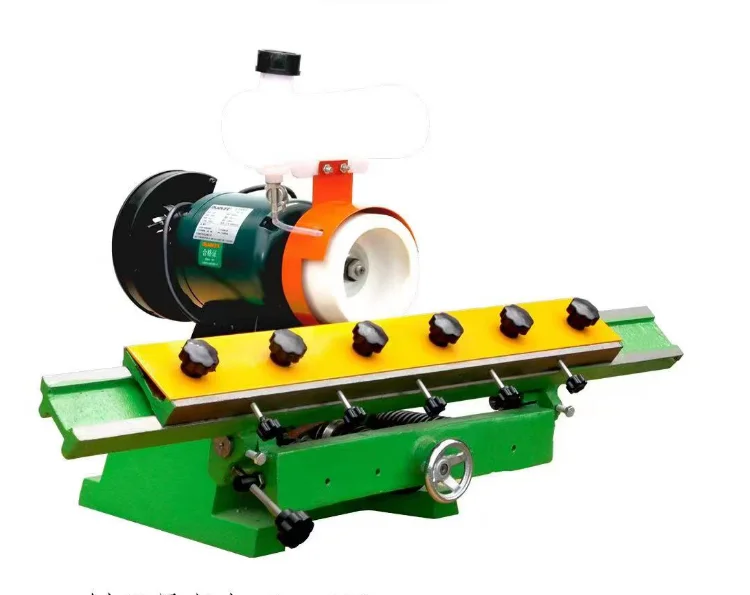 Woodworking Blade Sharpener Manual Straight Knife Sharpening Machine MF206 With Cooling System