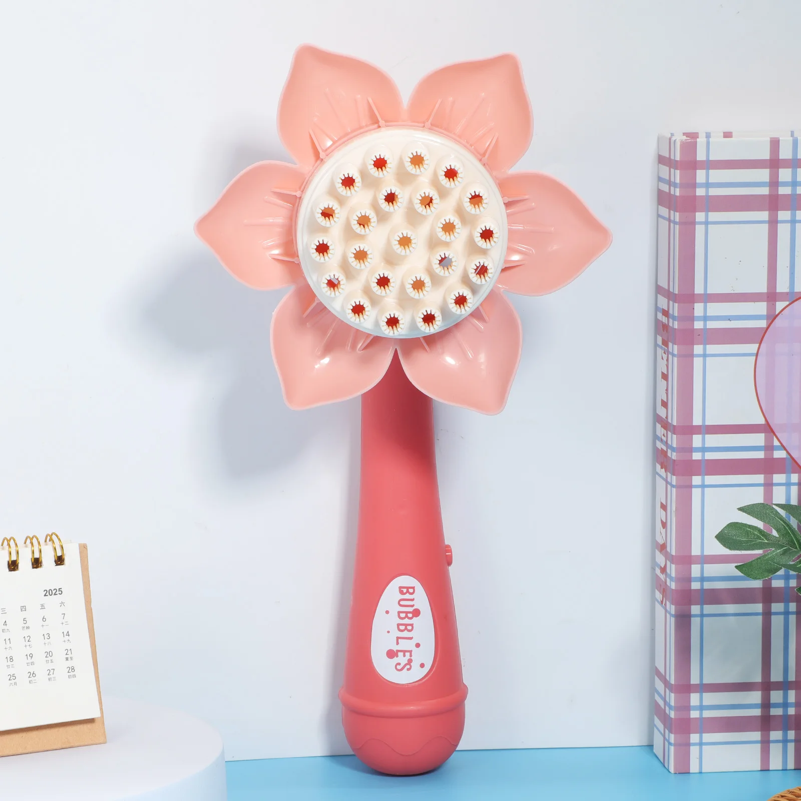 เครื่องเป่าฟองสบู่ไฟฟ้ารูปดอกทานตะวัน เหมาะสำหรับงานปาร์ตี้ในสวน งานแต่งงาน งานเลี้ยงฉลองทารก และกิจกรรมสันทนาการสำหรับเด็ก