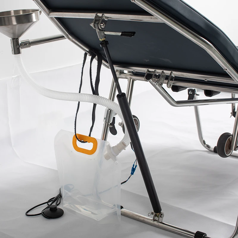 Foldable Dental Chair Stainless Steel Dental Portable Dental Chair With Accessories