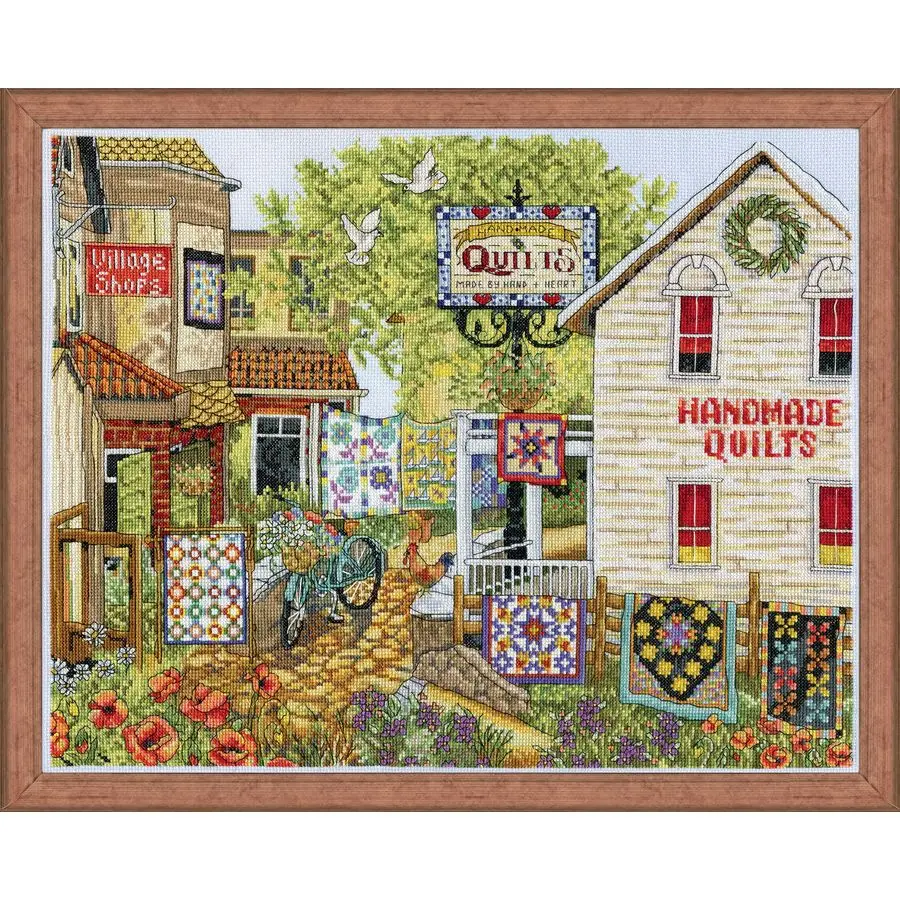 

Shops Counted Cross Stitch Kit