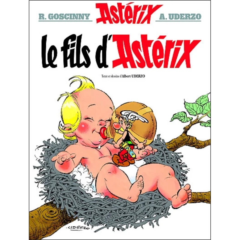 

Asterix Volume 27 Asterix The Son Dasterix Albert Uderzo Hachette Livre International 9782864970118 Book