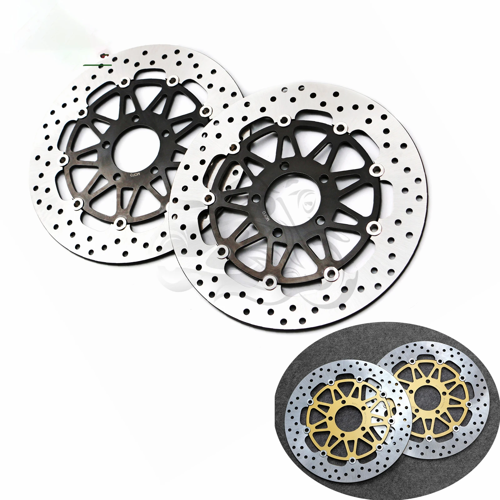 

Motorcycle Front Brake Disc Rotor Fit for HAYABUSA GSX1300R GSXR1300 1999 - 2007 TL1000R TL1000S TL1000 2000 2001 2002 GSX1400