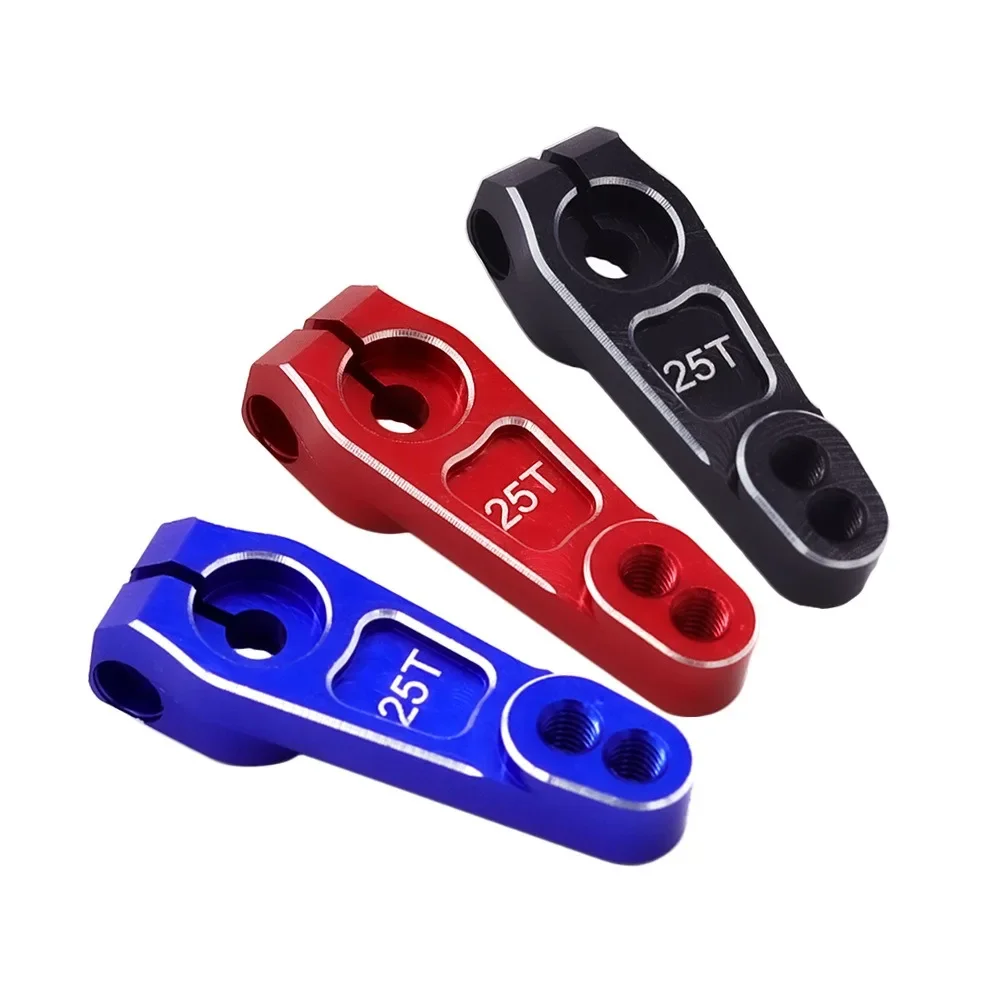 Metalen 25 t Stuurarm Servo Hoorn 7075 Voor 1/10 RC Crawler Axiale Scx10 Yikong Rgt Rc4wd Trax Trx4 Trx-6 Onderdelen