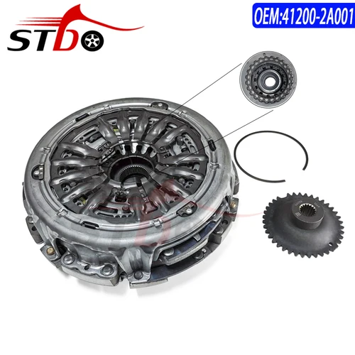 真新しい 41200-2A001 41200-2A000 41200 2A000 ダブルクラッチセットヒュンダイヴェロスター 1.6L L4 2012 2013 2014 2015 2016 2017