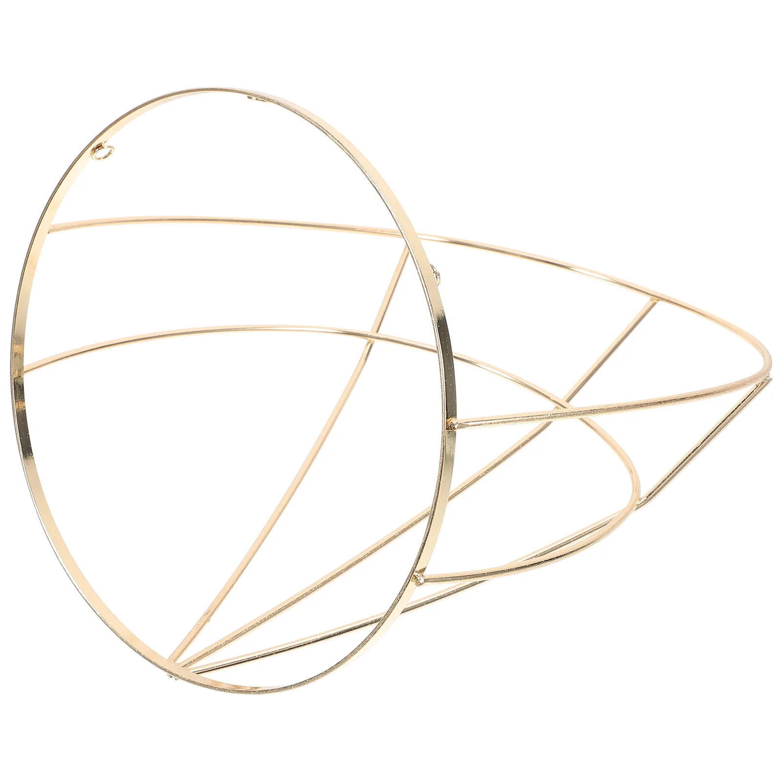 إطار التاج الصيني التقليدي غطاء الرأس القديم الذهبي صنع ملحقات تاج الشعر عرض موقف خوذة الرف DIY بها بنفسك