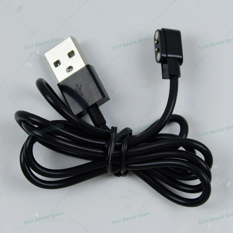 1Piece smartwatch magnetic charging cable 2P 2.84 spacing magnetic suction power cord for Lexin C1/Mambo1/LS437-B Hisense S1