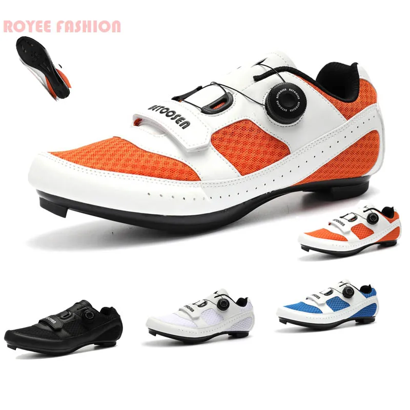 2022 Cycling Sneaker MTB Mountain Bike Shoes Cleat Shoes Men Sports Dirt Road Bike Boots Speed Sneaker Racing Women Bicycle Shoe