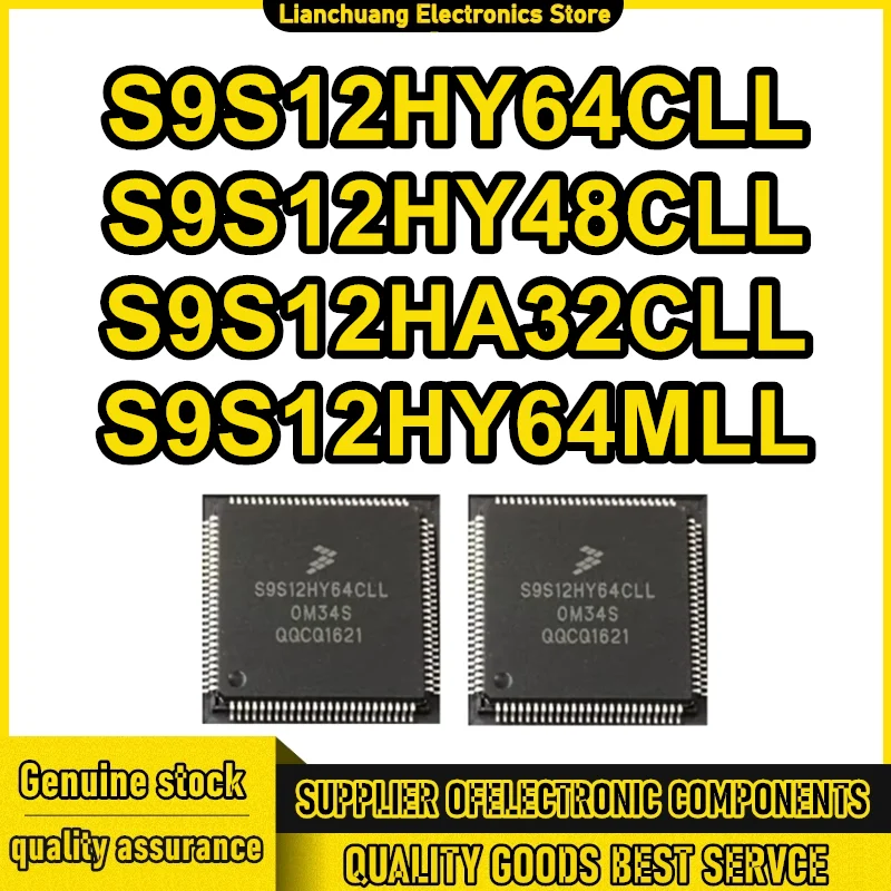 

S9S12HY64CLL S9S12HY48CLL S9S12HA32CLL S9S12HY64MLL 0M34S QFP100 IC chipset New in stock