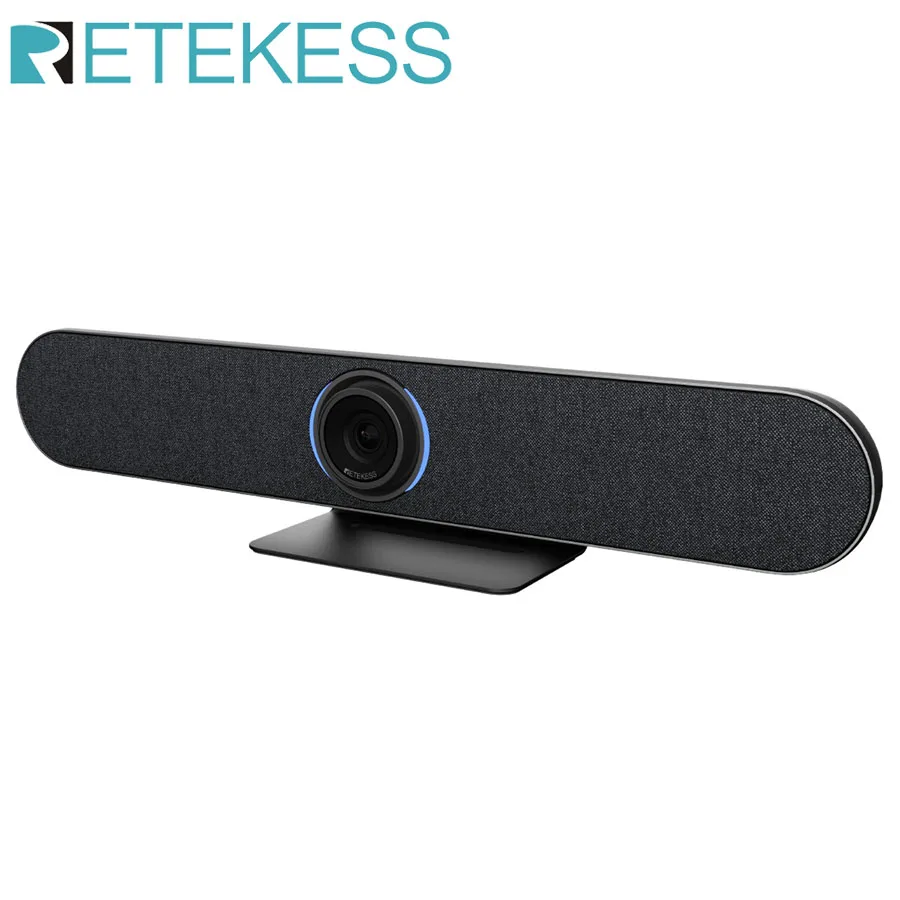 

RETEKESS TC201 Conference All-in-one Machine USB Camera 4K 6m with 121° Wide Field of View for Small and Medium-sized Conference