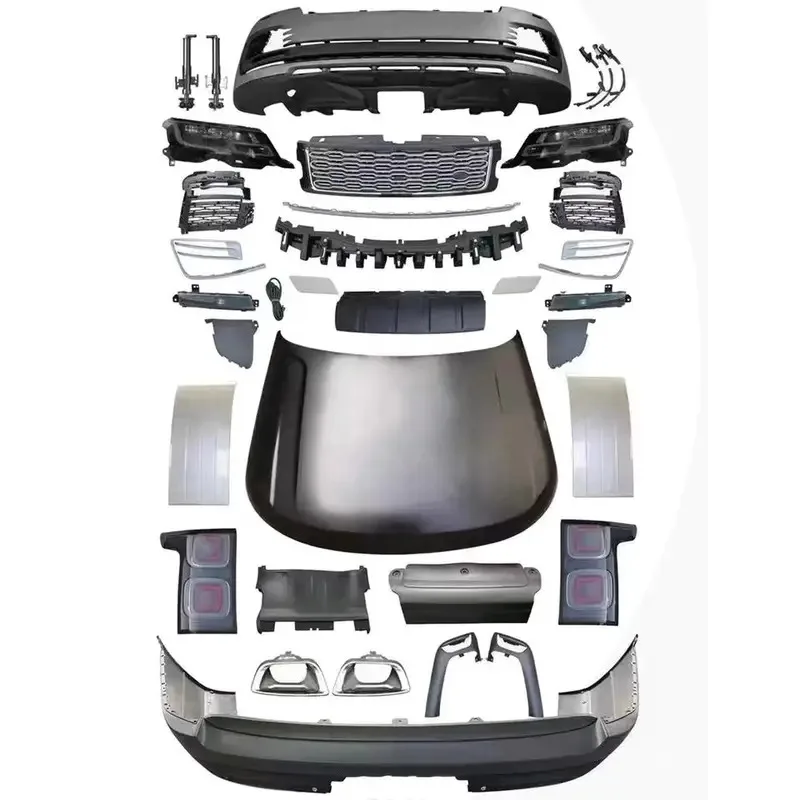 حار بيع SVA نمط تحويل Bodykit تجميل لسيارة رينج روفر فوغ L405 2013-2017 مصدات ترقية إلى ميزات أنيقة جديدة