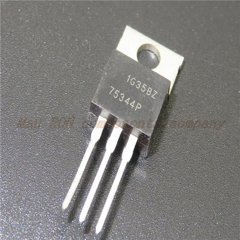 10PCS/LOT  HUF75344P3 75344P TO-220 55V 75A N-channel MOS tube FET