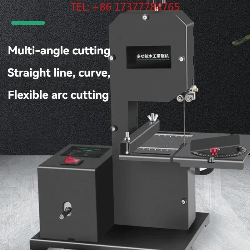 Vertical woodworking band saw hine jigsaw cutting saw saw hine