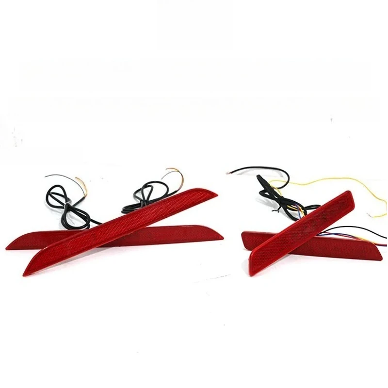 

Car Led Rear Bumper Light Reflector DRL Fog Lamp Dynamic Turn Signal Driving Brake Light Accessories For GWM Poer 2022 2023 2024