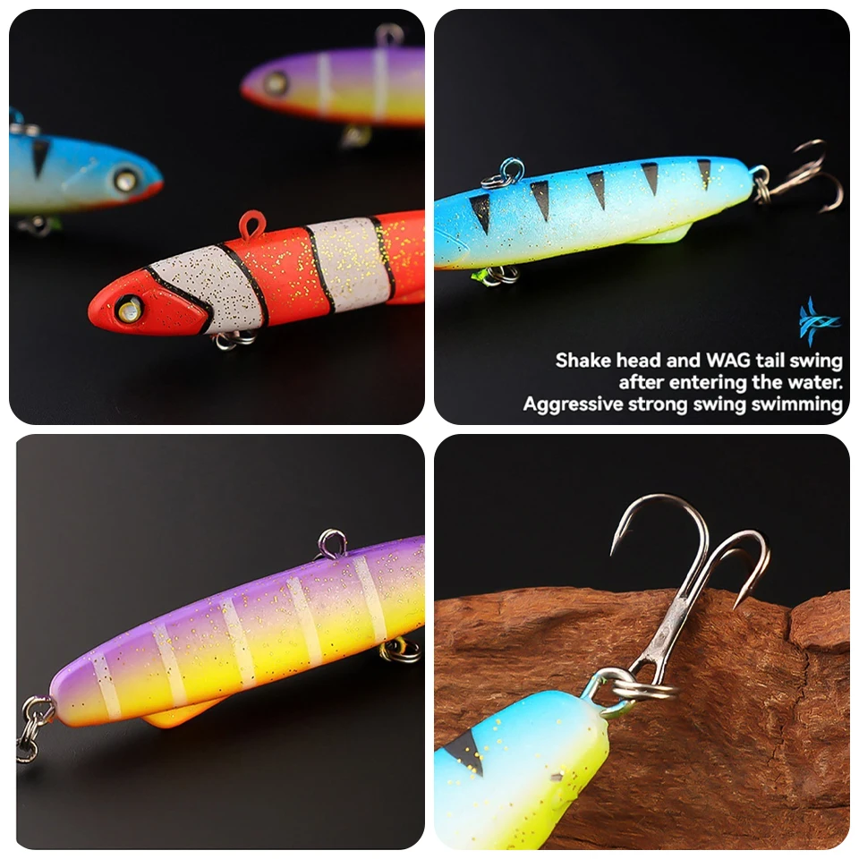 Señuelo Vib Walk Fish – Plomo blando para lances de larga distancia - imagen 5