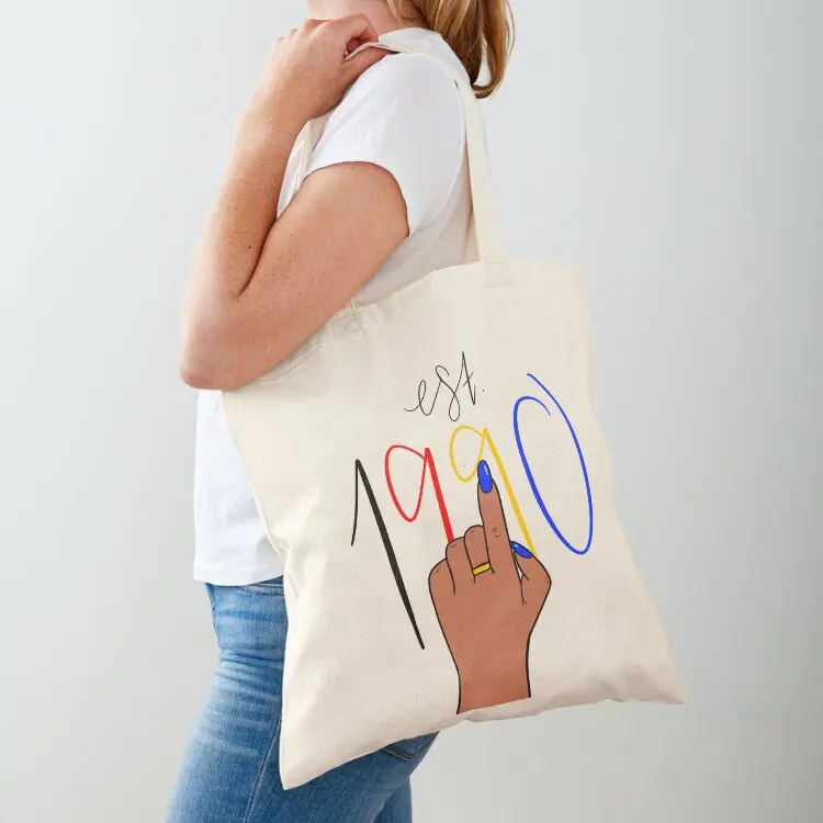 

SIA Handsign 1990 Tote Bag shopping bags foldable Reusable bags Big bag Custom bag