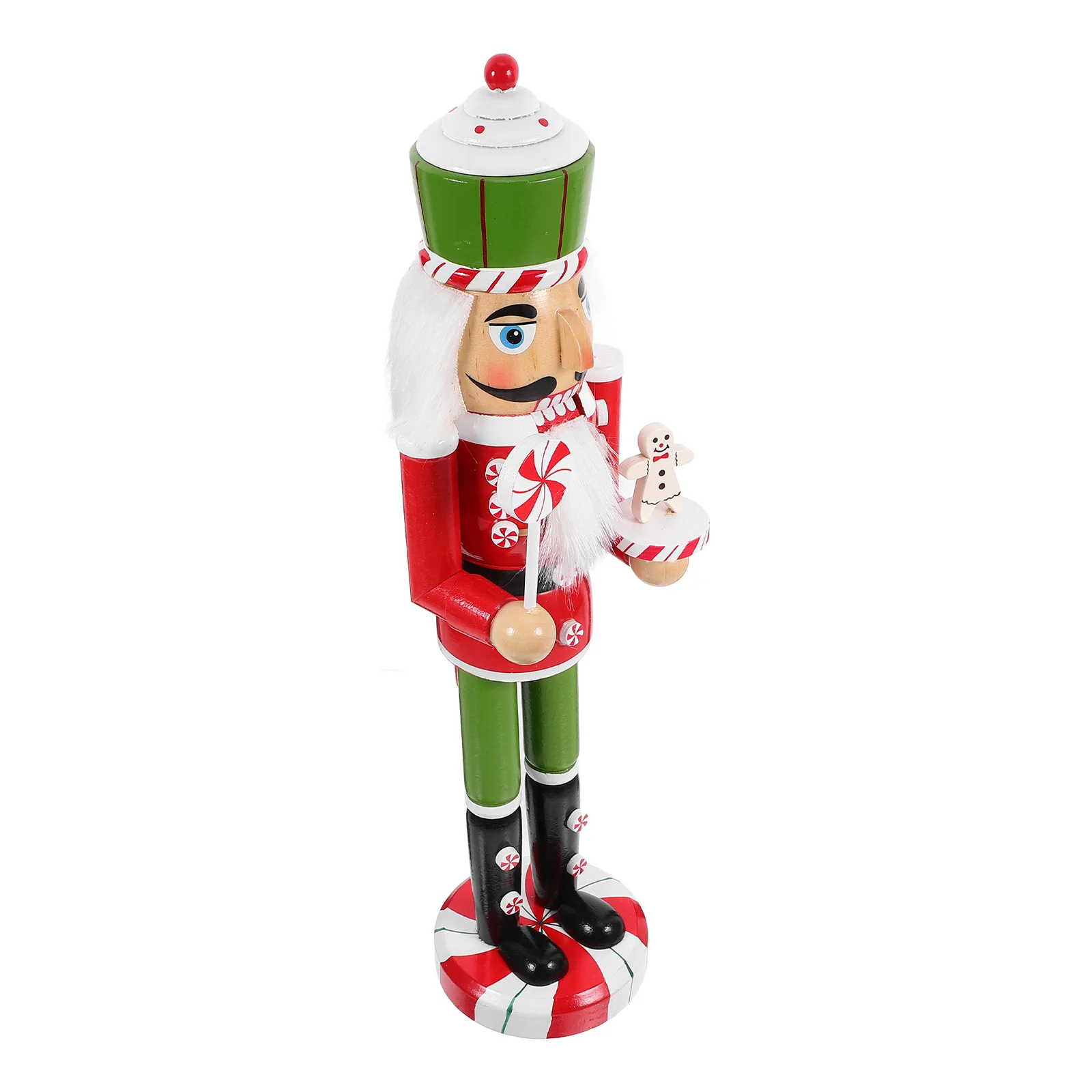 

Nutcracker Puppet Ornament Wooden Figures Xmas Table Centerpiece Christmas Decorations