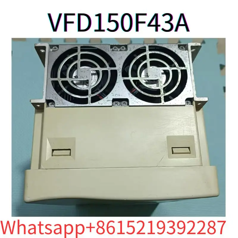 second-hand Frequency converter VFD150F43A 15KW 380V tested ok