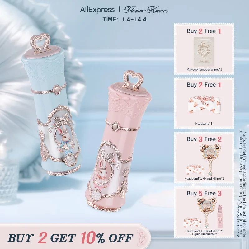 [NOVO] Creme Labial Cloud da Coleção Bunny Garden da Flower Knows