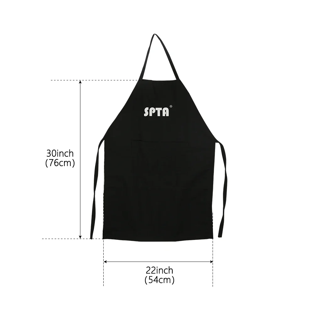SPTA Black Tool Large Standard Bag and Working Apron For Car Polisher Polishing Tool