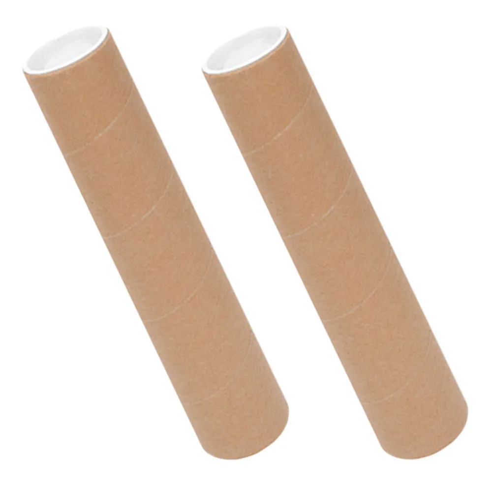 

2Pcs Mailing Tubes Poster Storage Tubes Paper Tube for Art Prints Secure Artwork Transport Printing Document Storage