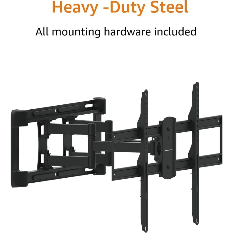 Heavy Duty Dual Arm, Full Motion Articulating TV Mount for 37