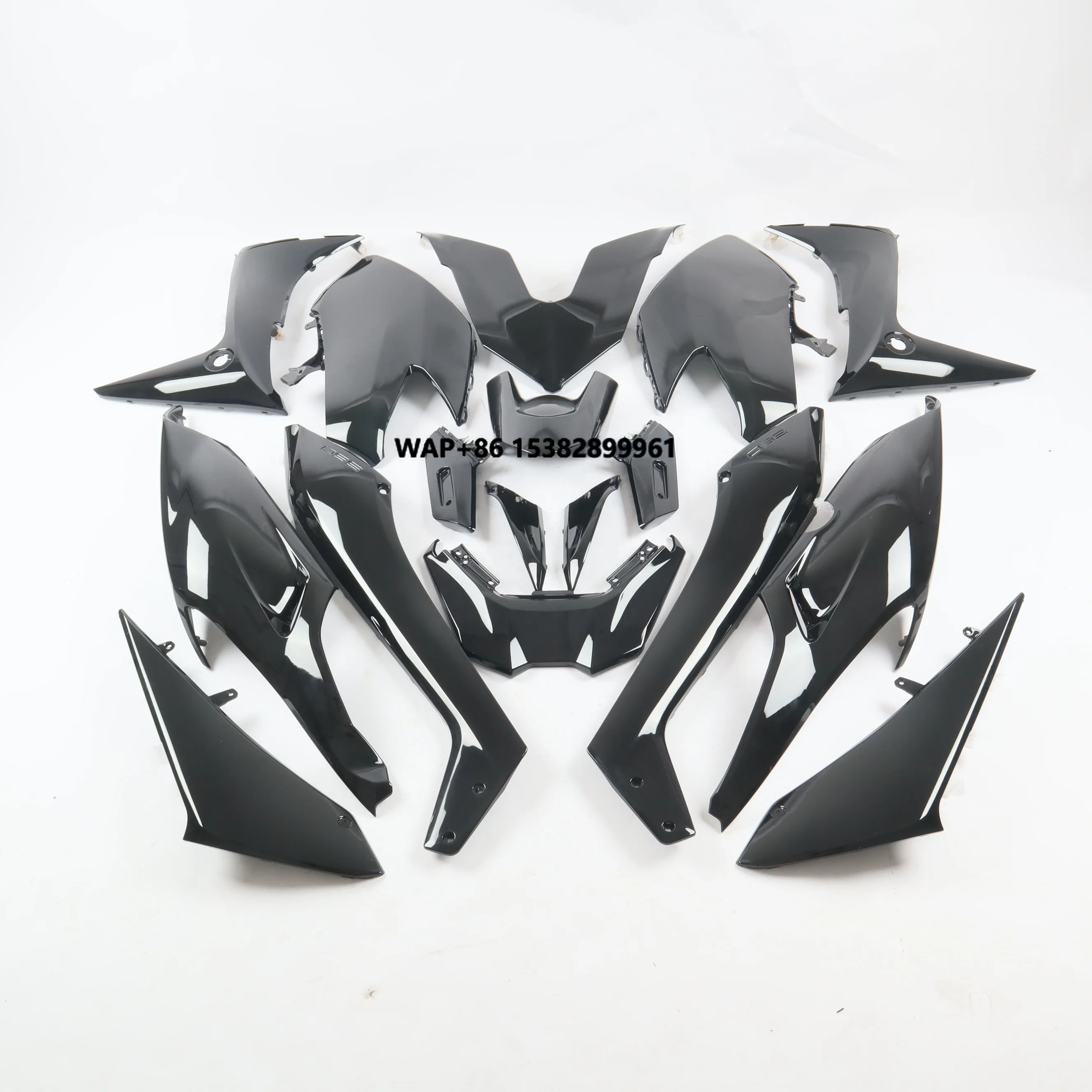 

Aftermarket ABS Plastic Black T Max560 2020 Racing Motorcycle Body Parts Kit Fairing for 560