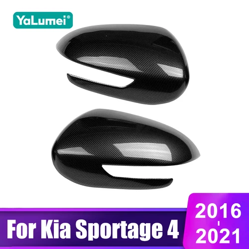Para Kia Sportage 4 QL 2016 2017 2018 2019 2020 2021 tapa de espejo retrovisor lateral de coche accesorios de decoración