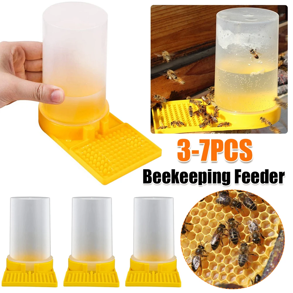 

Поилка-кормушка для пчел Honeycomb Bee: безопасная, нетоксичная, для ульев, с дверцей для пчелиного гнезда, для пчеловодов