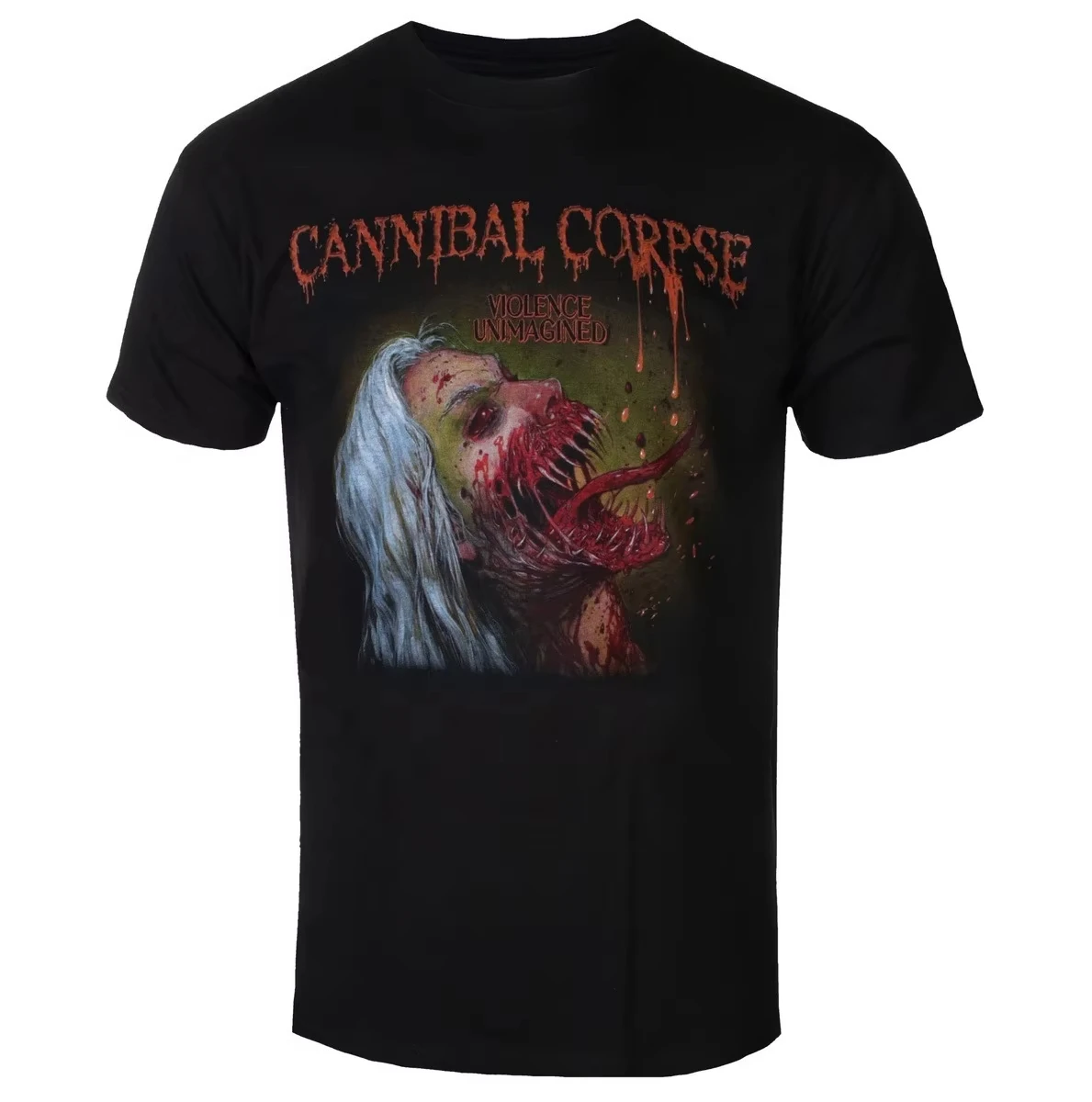 

Периферийная одежда Cannibal Corpse 2022, летняя мужская и женская футболка из чистого хлопка с принтом Dark Horror, с коротким рукавом