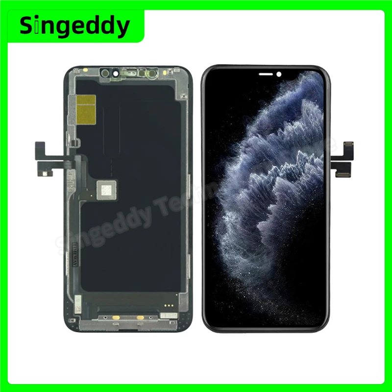 LCD Mobile Phone For iPhone 11 Pro Max, Screen LCD, Screen Display Replacement, Touch Complete Digitizer Assembly Parts