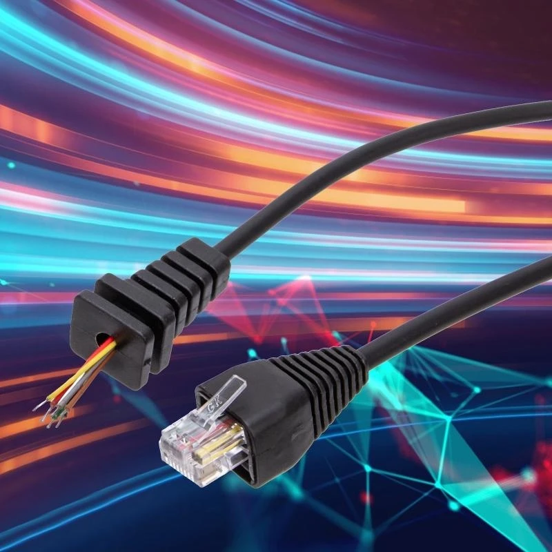 Yaesuvx2108 VX2208 VX2508 RJ45 8 PIN MH-67A8J 케이블 용 스피커 마이크 코드