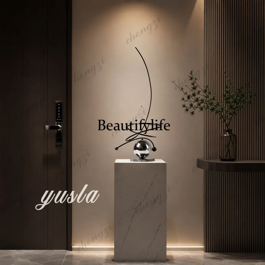 Modern Creative Living Room Ornament Home Furnishing Entrance Cabinet Model Room Hotel Lobby Soft Decoration