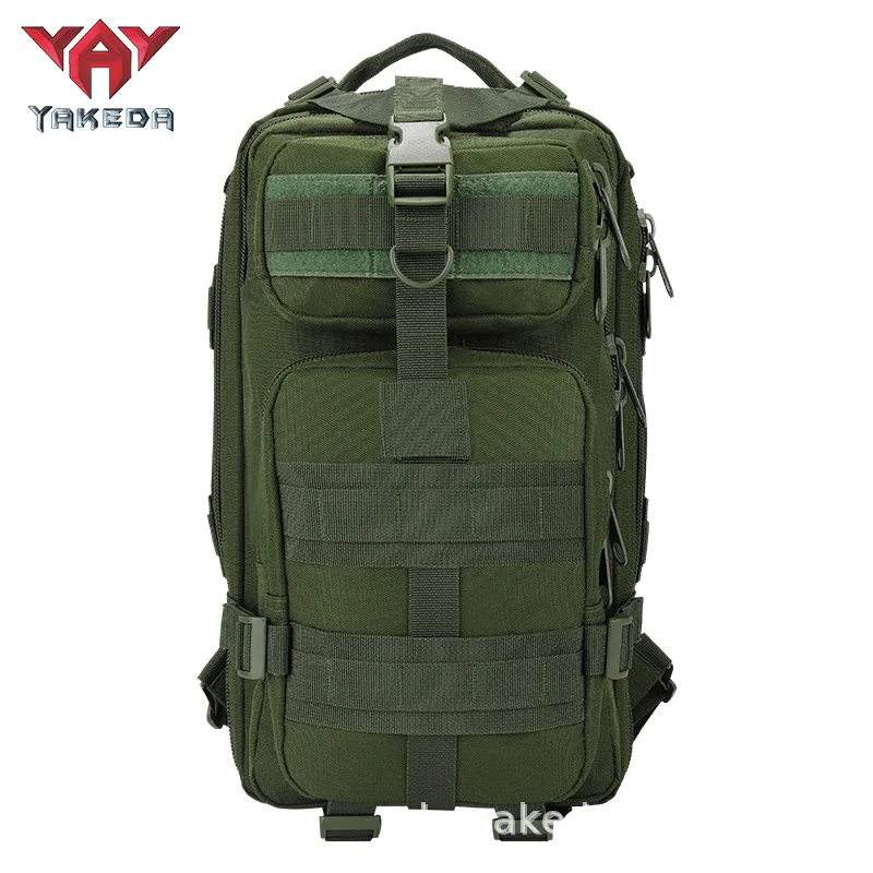 YAKEDA  26L Military Tactical Backpack 3P Molle Assault Camouflage Bag Sports Outdoor Backpack Hiking Camping Hunting Bags