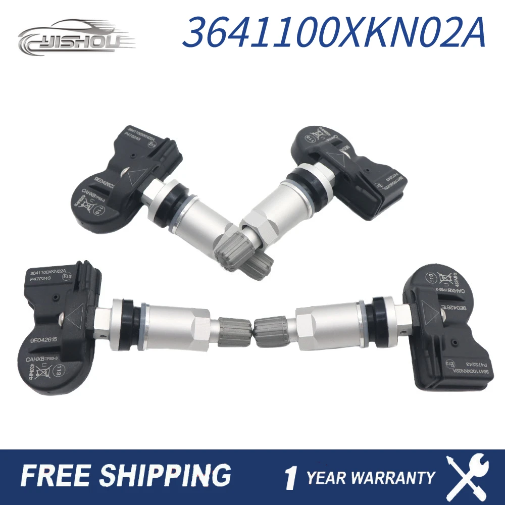 3641100XKN02A TPMS Tire Pressure Monitoring Sensor For Haval H6 Raptor For Great Wall Tank 300 400 500 700 POER 433MHZ