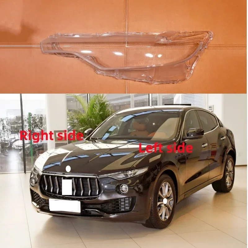 For Maserati Levante 2016 2017 2018 2019 Car Headlight Shell Headlamp Lens Cover Replace Lamp Shade Headlamp Glass