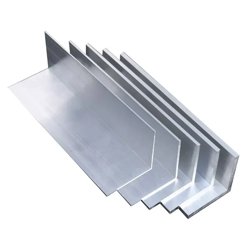 Length 500mm 6061 Right Angle Aluminum Thick 2/3/4/5mm L-shaped Equal corner Aluminum Alloy 90° Angle Edging Triangle Profile