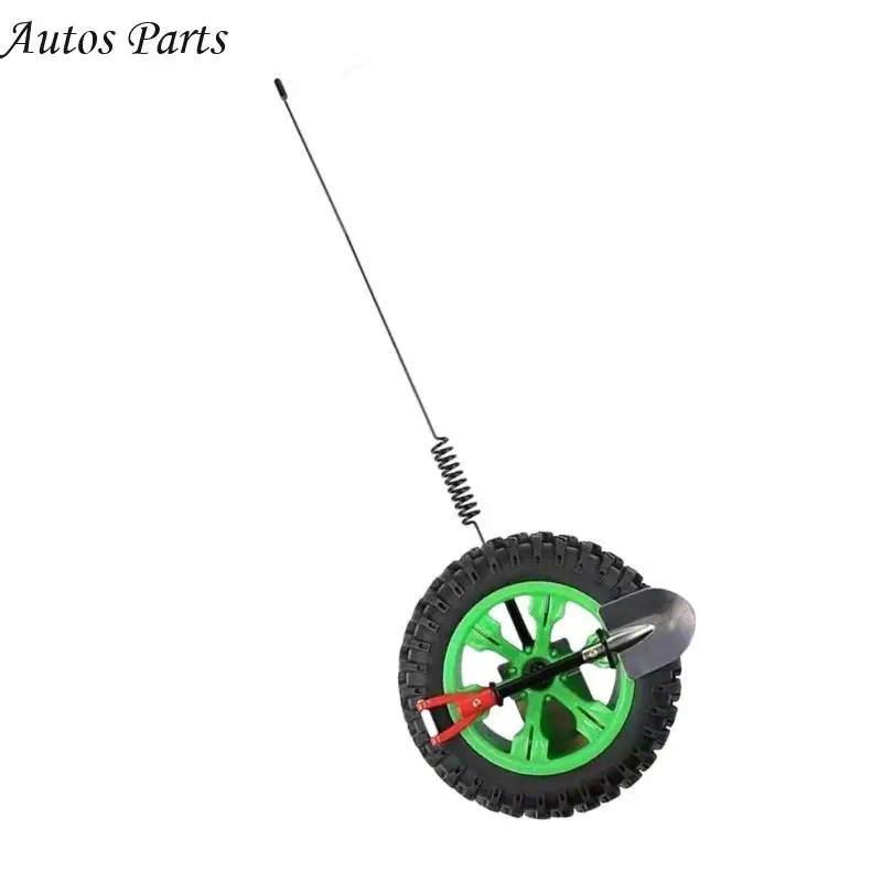 

57BA Miniature Car Spare Tire Rubber Mini Tire Decorative Tire for Vehicles Motorbike