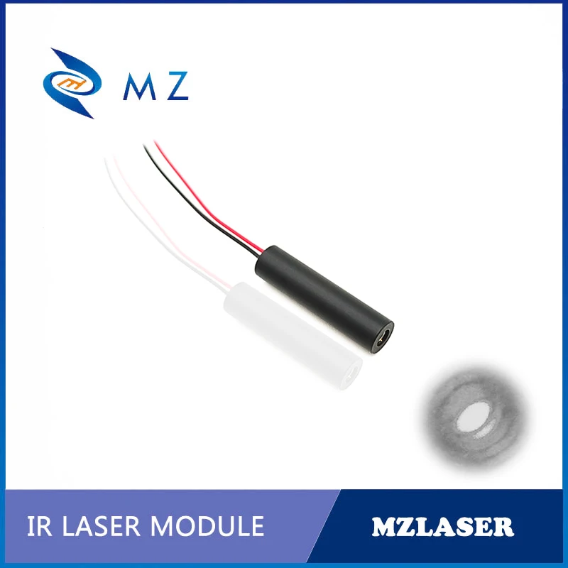 Modulo Laser Spot a infrarossi azionato da APC industriale con lente in vetro D8mm 1064nm 5mw di alta qualità