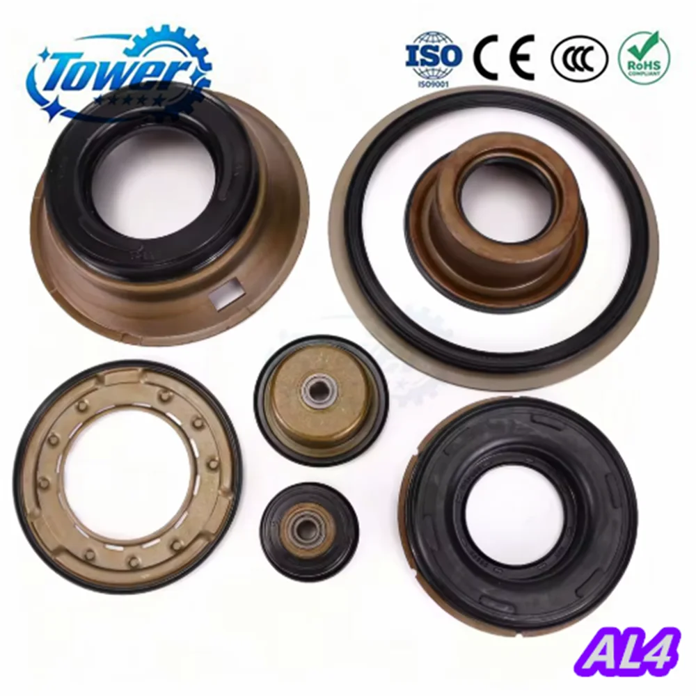 New AL4 DPO Auto Transmission 7Pcs Set Piston Kit Fits For Peugeot Citroen Renault view 3