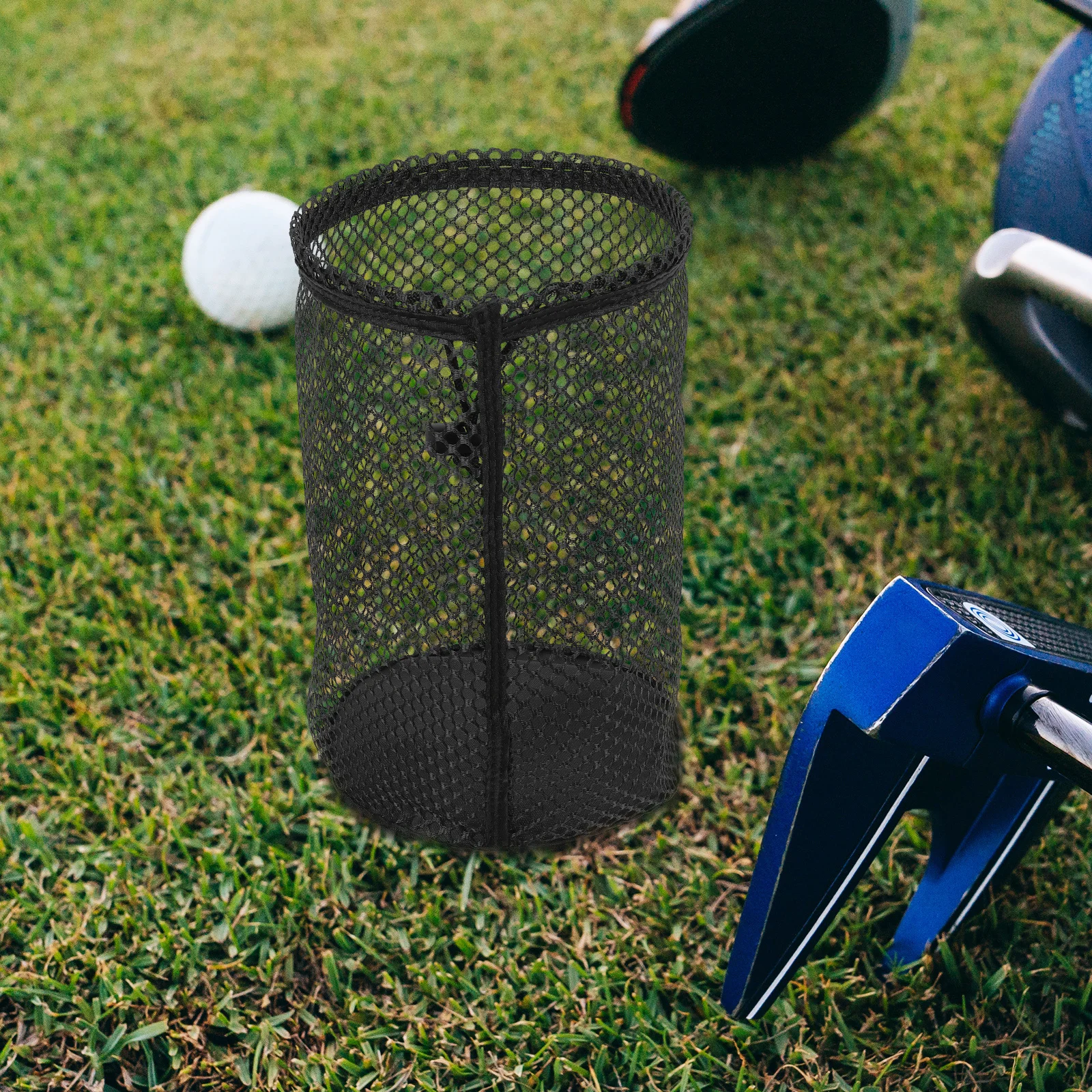 Sac en maille pour balle de Golf, sac de rangement pour sélecteur de balle à cordon de serrage en Nylon pour équipement de sport de Tennis, pochette de Tennis en Nylon